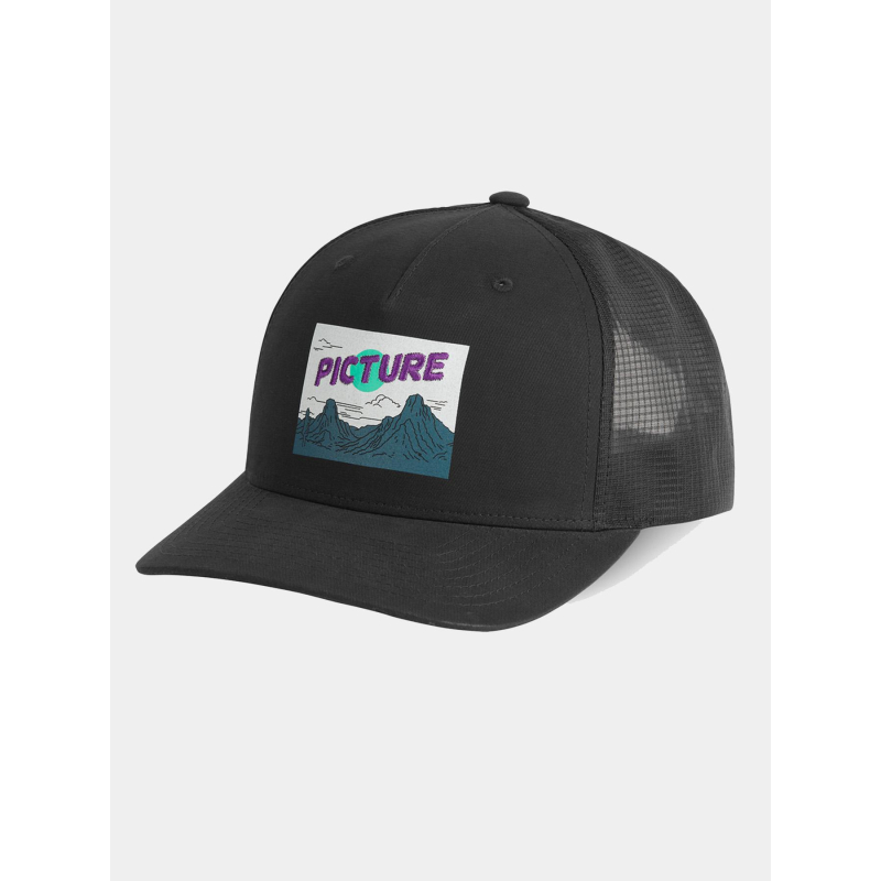 Casquette trucker kuldo noir homme - Picture