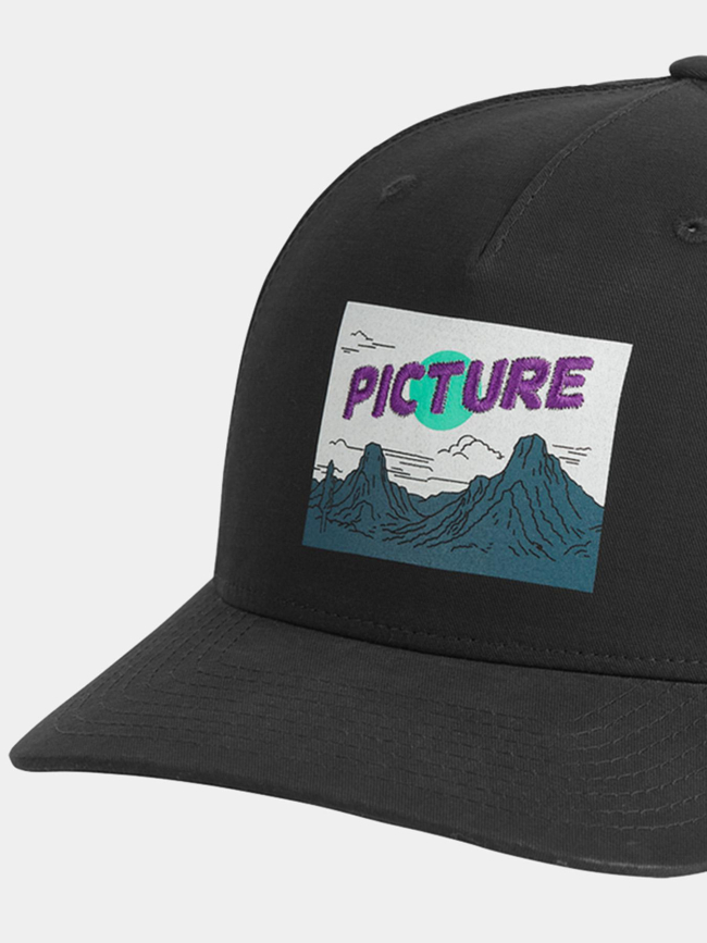 Casquette trucker kuldo noir homme - Picture