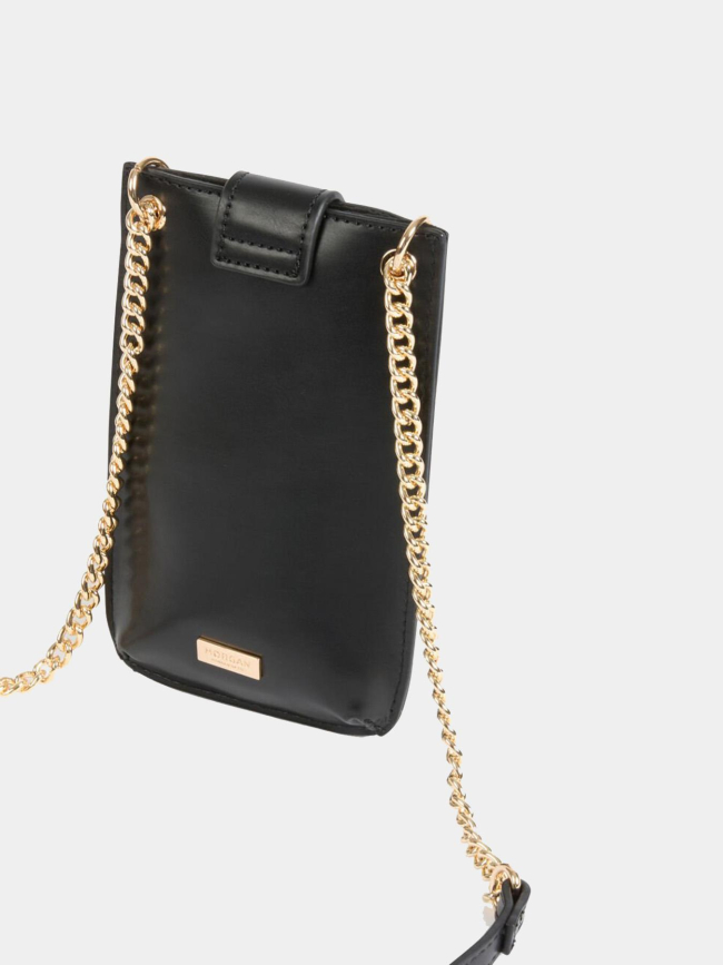 Pochette téléphone à clous clotel noir femme - Morgan