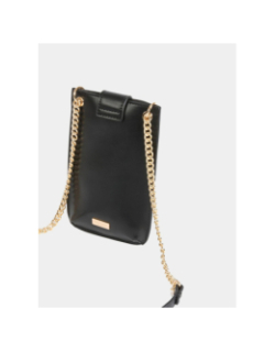 Pochette téléphone à clous clotel noir femme - Morgan