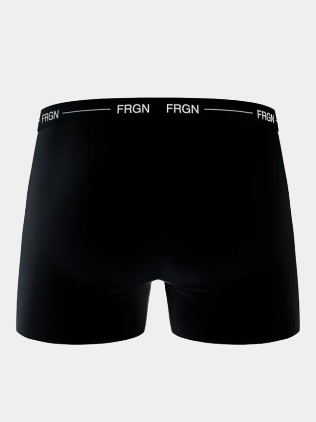 Pack de 3 boxers en coton noir homme - Freegun