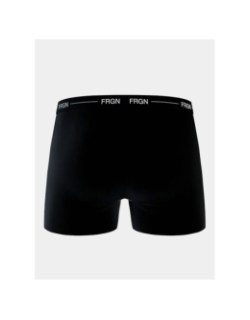 Pack de 3 boxers en coton noir homme - Freegun