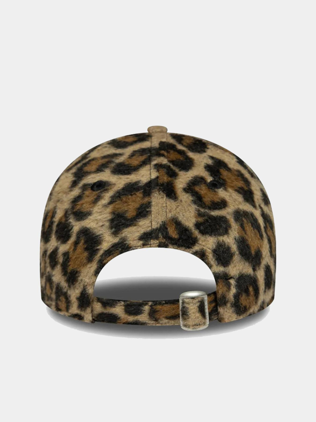Casquette 9forty NY yankees cosy lepoard marron femme - New Era