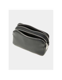 Sac bandoulière à deux bretelles noir femme - Calvin Klein