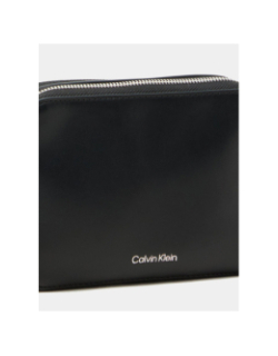Sac bandoulière à deux bretelles noir femme - Calvin Klein