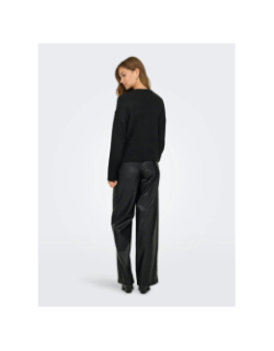 Pull cœur vittoria noir femme - Jdy