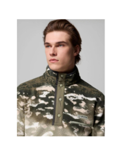 Polaire streetwear avec imprimé helvetia vert homme - Columbia