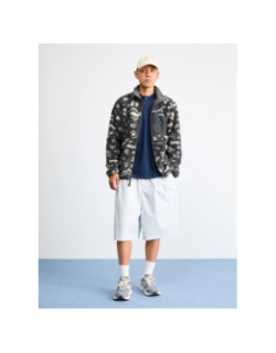 Veste polaire sherpa réversible winter pass noir homme - Columbia