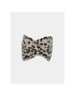 Bandeau imprimé leopard multicolore femme - Morgan
