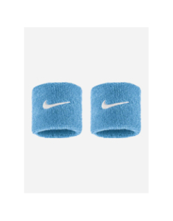 Paire de poignets éponge swoosh classic bleu - Nike