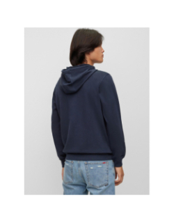 Sweat à capuche daratschi bleu marine homme - Hugo