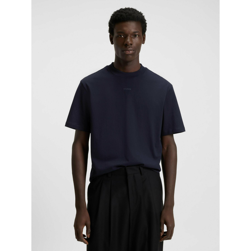 T-shirt dapolino bleu marine homme - Hugo