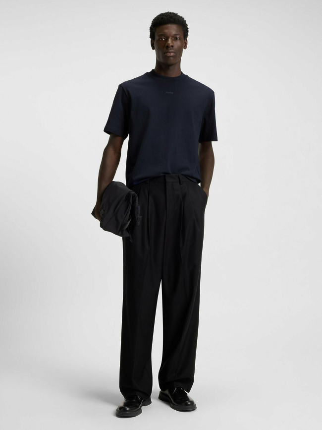 T-shirt dapolino bleu marine homme - Hugo