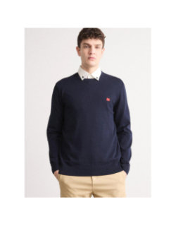 Pull fin san cassius c1 bleu marine homme - Hugo