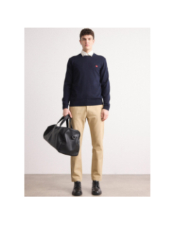 Pull fin san cassius c1 bleu marine homme - Hugo