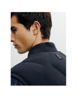 Doudoune sans manches robertino bleu marine homme - Izac