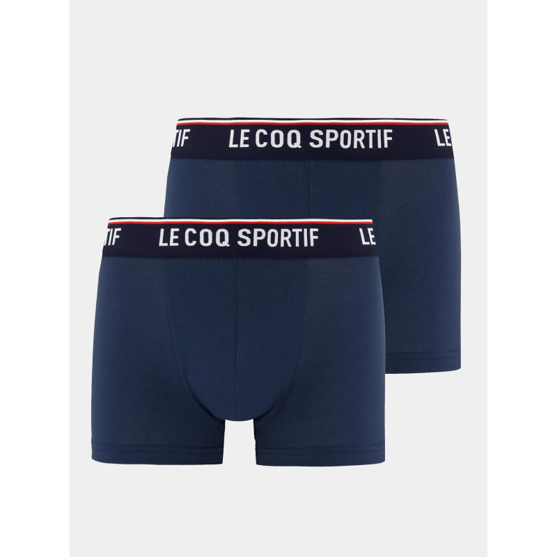 Pack de 2 boxers ess ssvet bleu marine homme - Le Coq Sportif