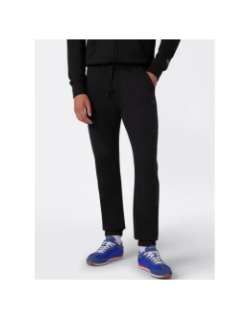 Pantalon jogging à logo brodé vertical noir homme - Champion