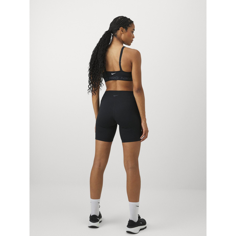 Short cycliste taille haute avec poches noir femme Nike wimod