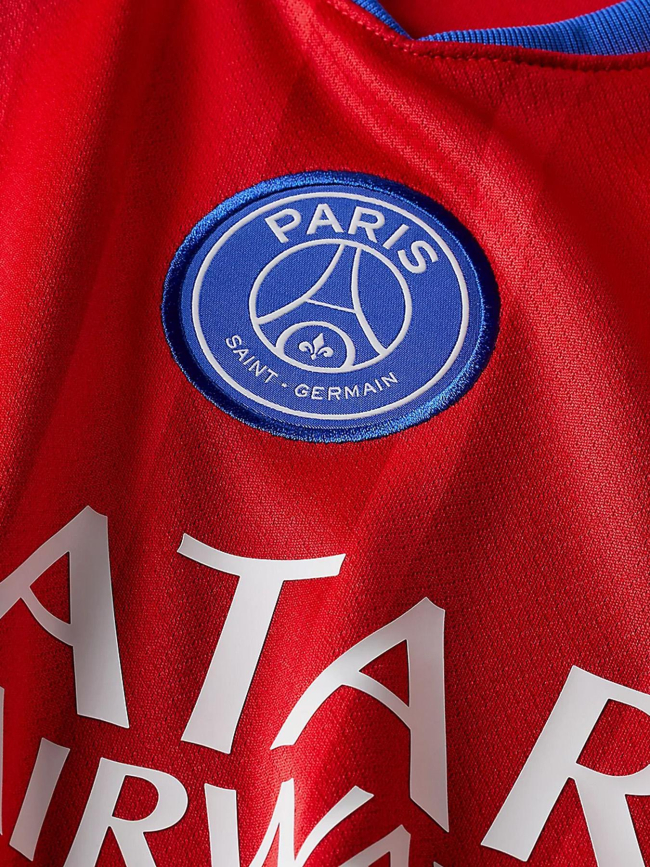 Maillot de football third psg 25/26 rouge enfant - Nike