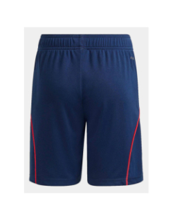 Short de football extérieur ol 25/26 bleu marine enfant - Adidas
