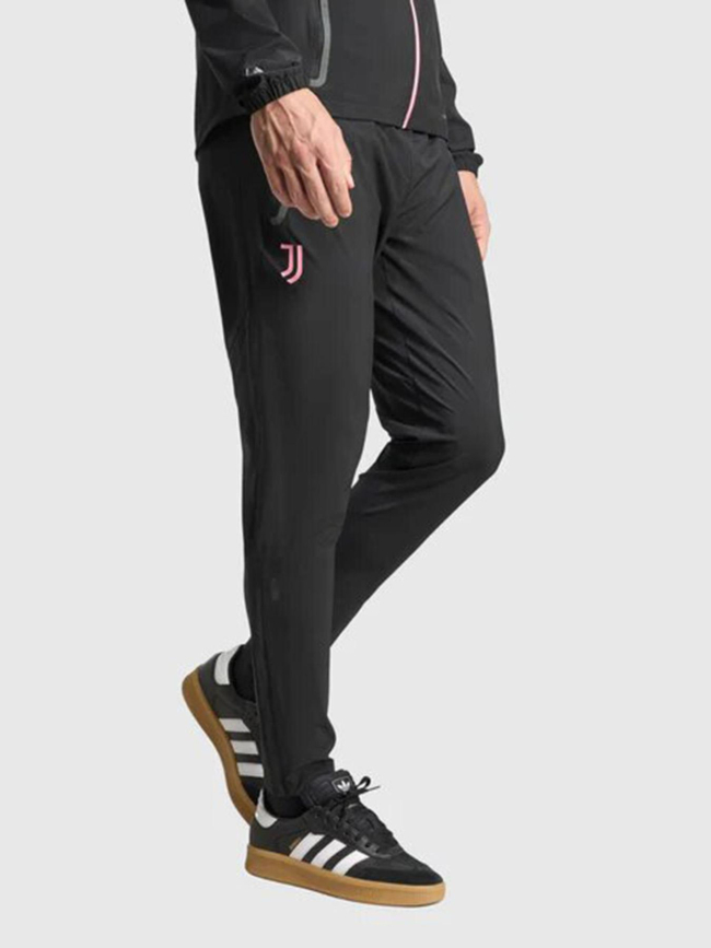 Pantalon de voyage juventus tiro 25 vis tech noir homme - Adidas