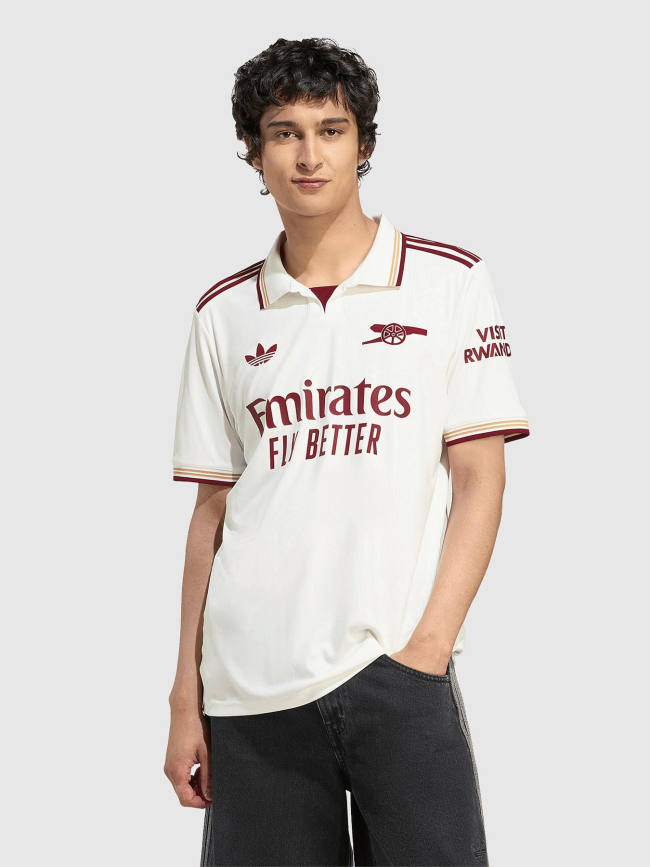 Maillot de football third arsenal 25/26 blanc homme - Adidas