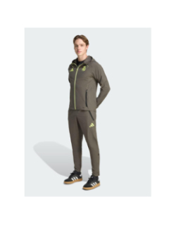 Pantalon de voyage real madrid tiro 25 vert homme - Adidas