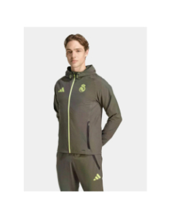 Veste de voyage real madrid tiro 25 vert homme - Adidas