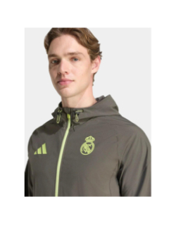 Veste de voyage real madrid tiro 25 vert homme - Adidas