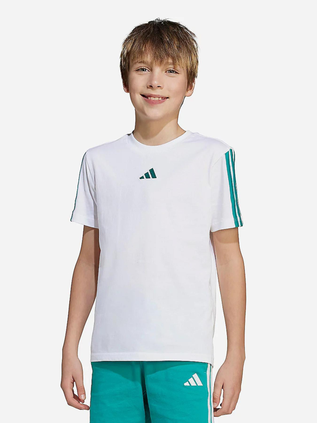 T-shirt à manches courtes js tee 160 blanc enfant - Adidas