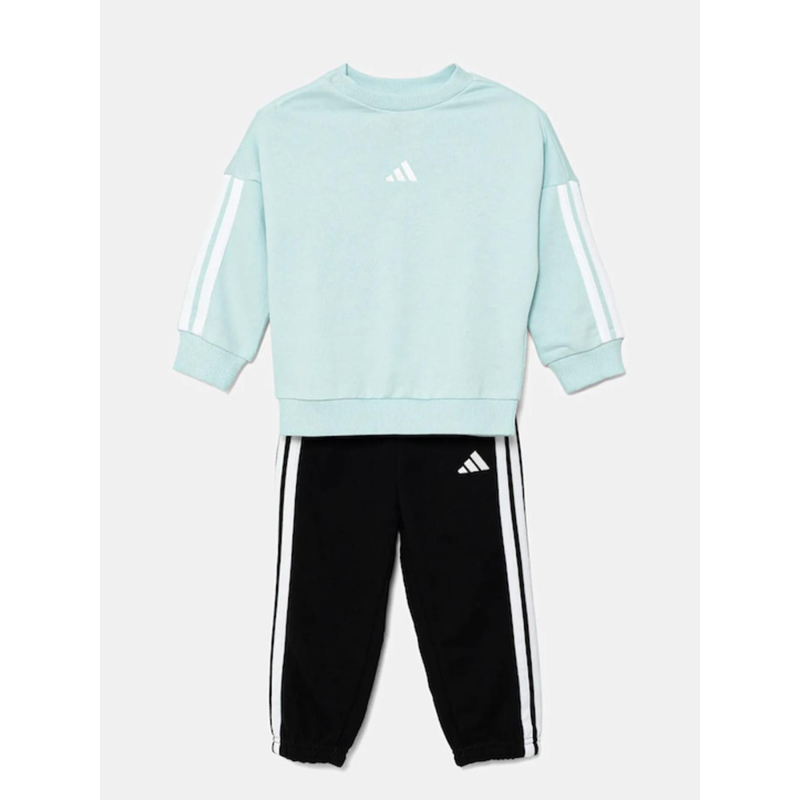 Ensemble sweat et jogging i 3s ft jog 240 bleu noir bébé - Adidas
