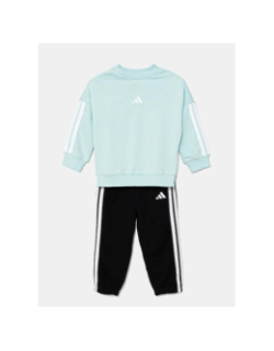 Ensemble sweat et jogging i 3s ft jog 240 bleu noir bébé - Adidas