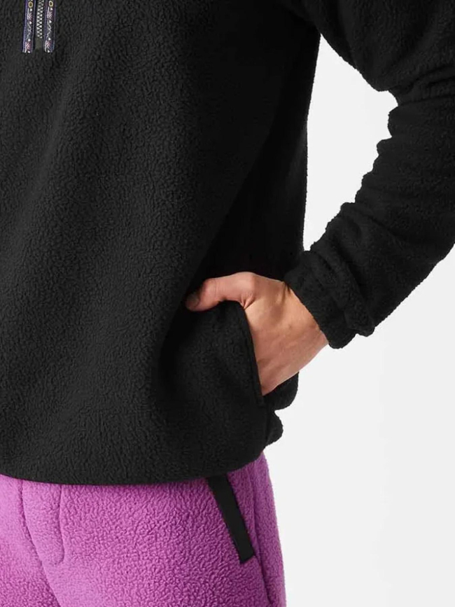 Sweat polaire à col zippé kimag noir homme - Picture