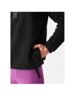 Sweat polaire à col zippé kimag noir homme - Picture