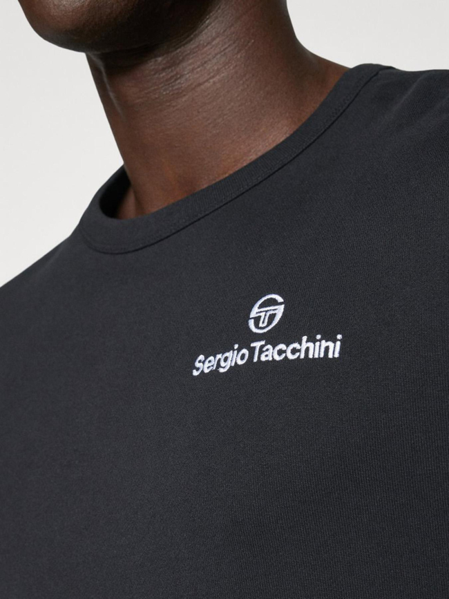 Sweat à col rond salice noir homme - Sergio Tacchini