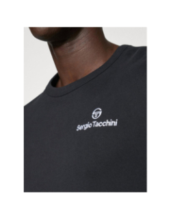 Sweat à col rond salice noir homme - Sergio Tacchini