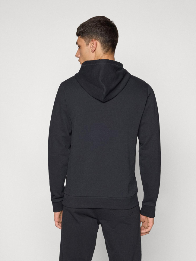 Sweat à capuche lobby noir homme - Sergio Tacchini