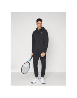 Sweat à capuche lobby noir homme - Sergio Tacchini