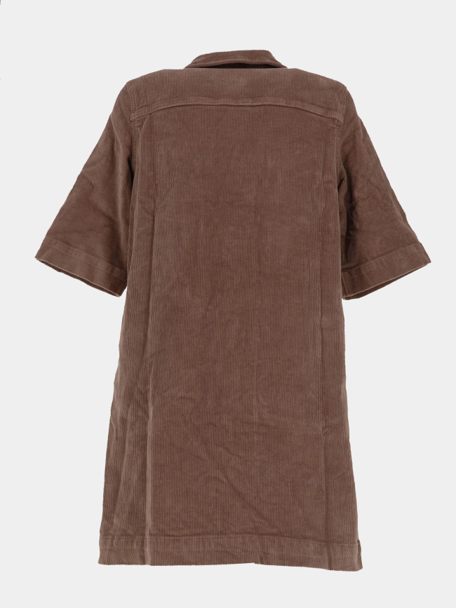 Robe courte en velours côtelé vmfenja marron femme - Vero Moda