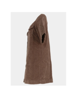 Robe courte en velours côtelé vmfenja marron femme - Vero Moda