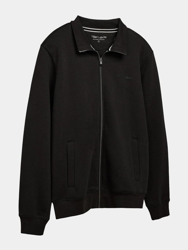 Gilet zippé narkus noir homme - Teddy Smith