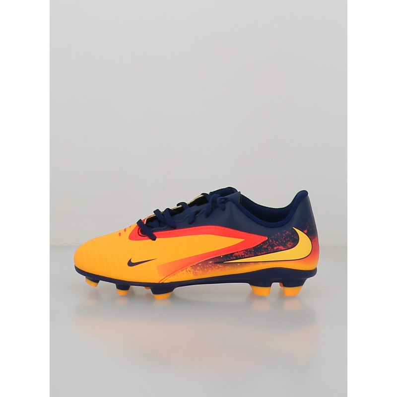 Chaussures de football phantom 6 fg/mg orange enfant - Nike