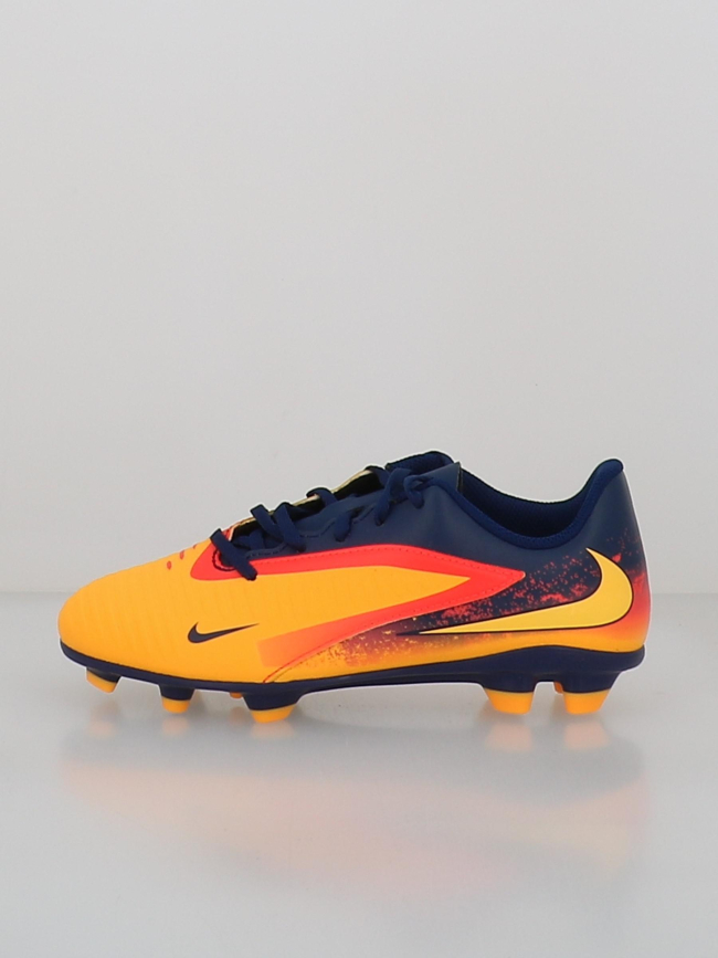 Chaussures de football phantom 6 fg/mg orange enfant - Nike