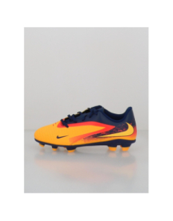Chaussures de football phantom 6 fg/mg orange enfant - Nike