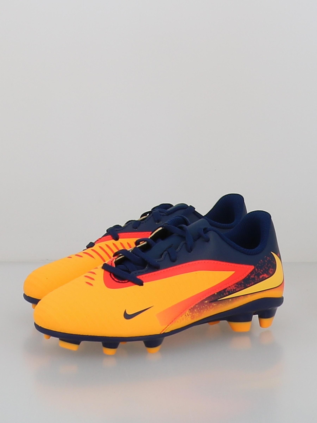 Chaussures de football phantom 6 fg/mg orange enfant - Nike