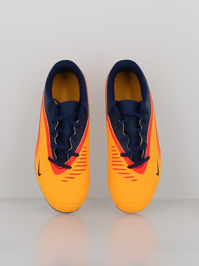 Chaussures de football phantom 6 fg/mg orange enfant - Nike