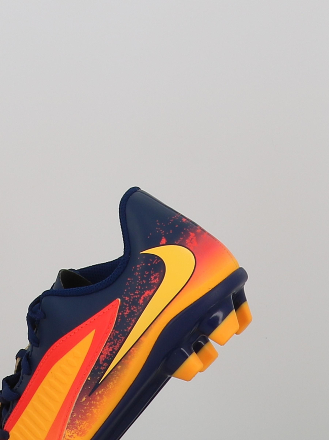 Chaussures de football phantom 6 fg/mg orange enfant - Nike