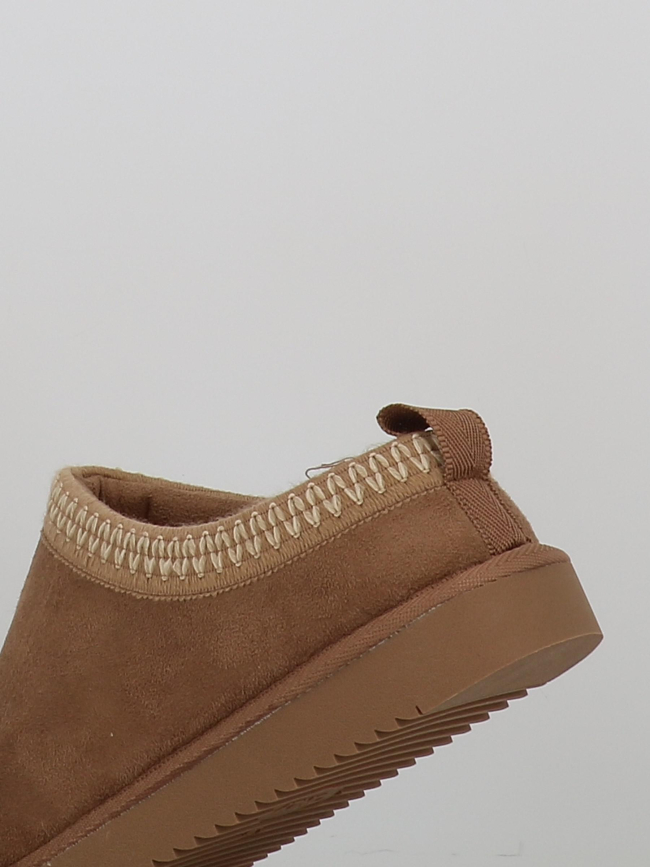 Mules fourrées onlstella beige femme - Only