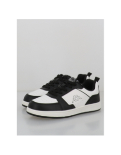 Baskets logo shay blanc noir enfant - Kappa